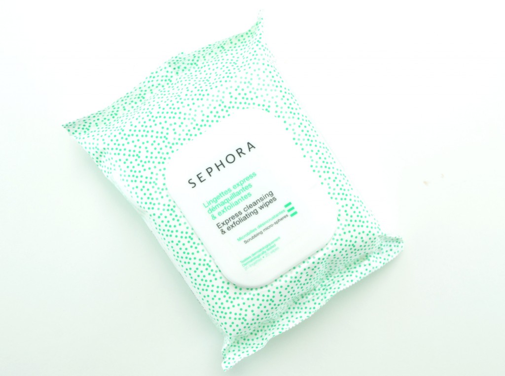 Sephora Collection Express Cleansing & Exfoliating Wipes, Sephora Collection wipes, Express Cleansing & Exfoliating Wipes, exfoliating wipes, cleansing wipes