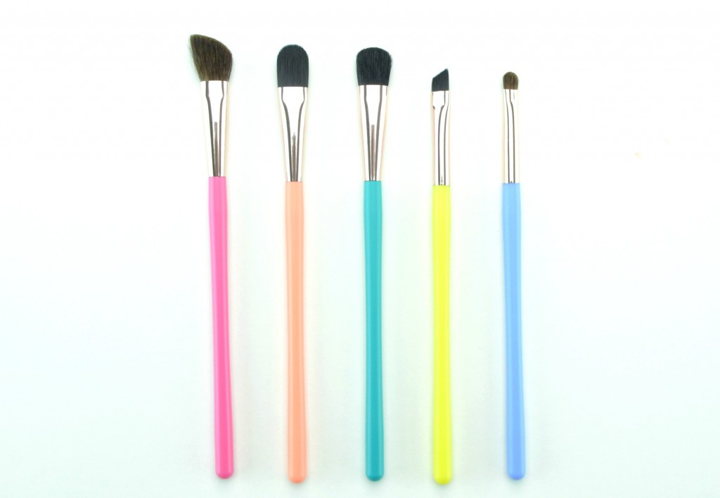 Sephora Collection, Look Color In The Eye Brush Capsule, 5 piece brush set, eye brushes, sephora brushes