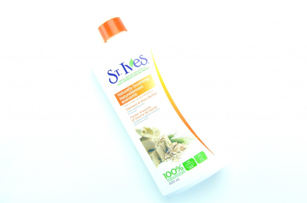St. Ives Naturally Soothing body lotion,  Oatmeal lotion, Shea Body Lotion 