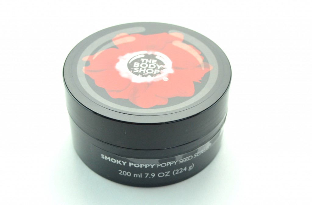 The Body Shop Smoky Poppy, body shop scrub, The Body Shop Smoky Poppy Poppy Seed Scrub, poppy seed scrub, the body shop collection