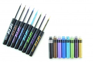 Jordana eyeliner, Cat Eye Liner Liquid Eyeliner, liquid liner, liqid eyeliner, metallic eyeliner