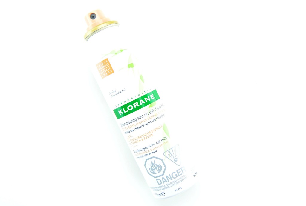 Klorane Dry Shampoo, Oat Milk shampoo, dry shampoo for Dark Hair 