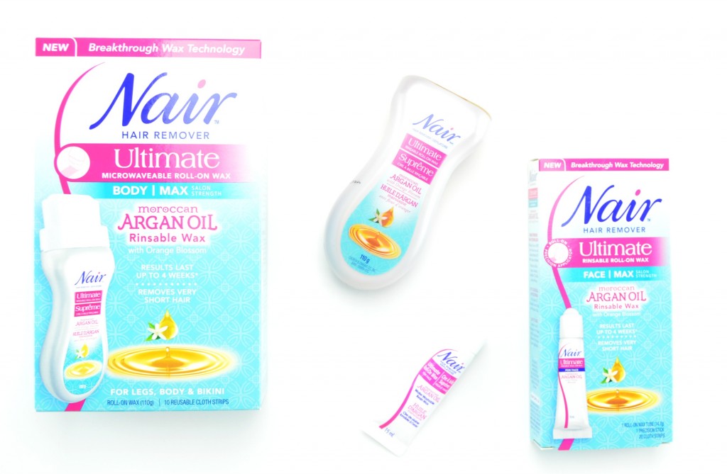 Nair Moroccan Argan Oil Roll-On Body Wax, nair, at home hair removal, hair removal, wax strips, roll-on wax