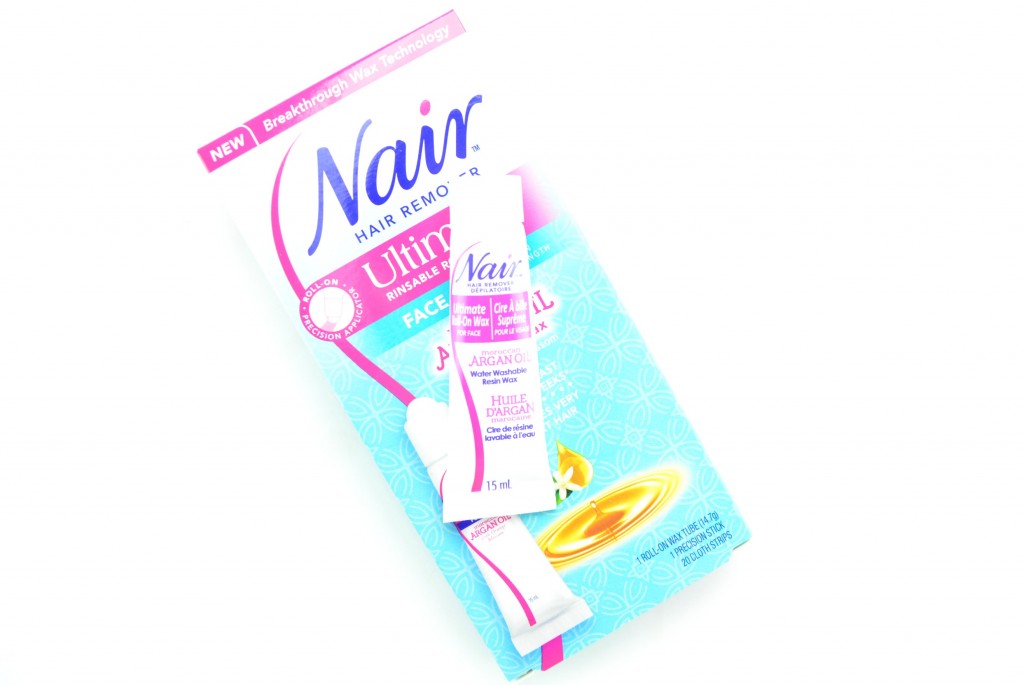 Nair Moroccan Argan Oil Ultimate Roll On Face Wax, face wax, roll-on face wax, nair face wax