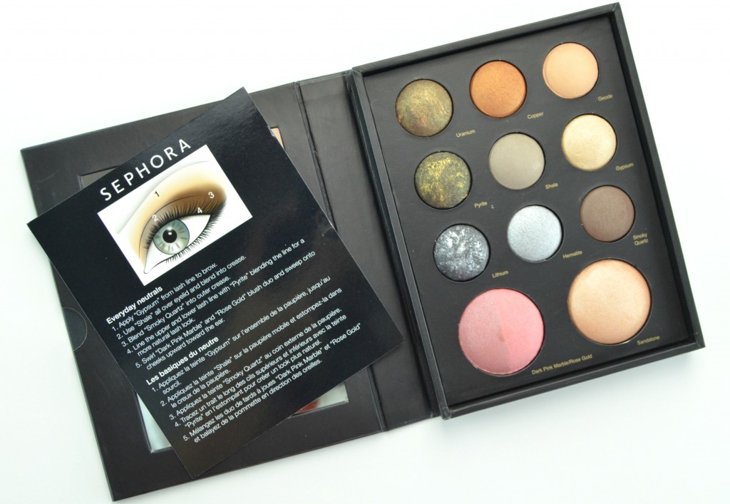 Sephora Collection Mixed Metals Baked Eye and Face Palette Review