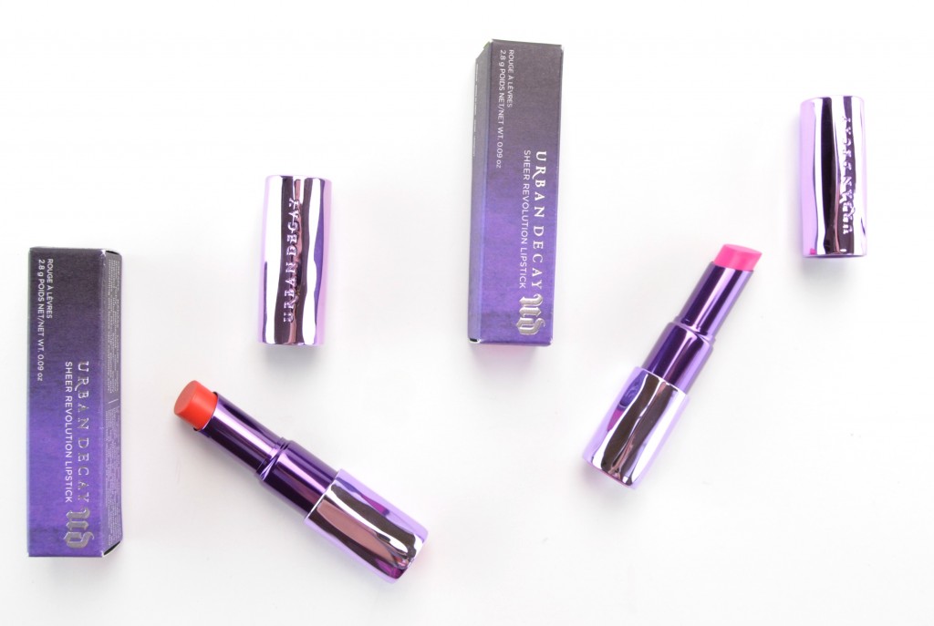 Urban Decay Sheer Revolution Lipstick Review