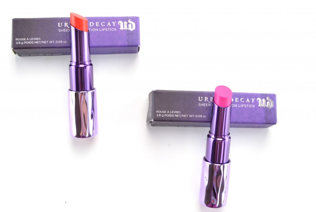 Urban Decay Sheer Revolution, urban decay lipstick, sheer lipstick, Revolution Lipstick,  Naked Lipgloss, canadian beauty blogger