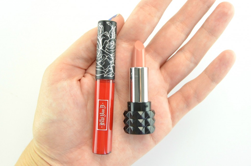 kat von d lipstick, lip vixen duo,  Kat Von D Studded Kiss Lipstick, Kat Von D Everlasting Liquid Lipstick 