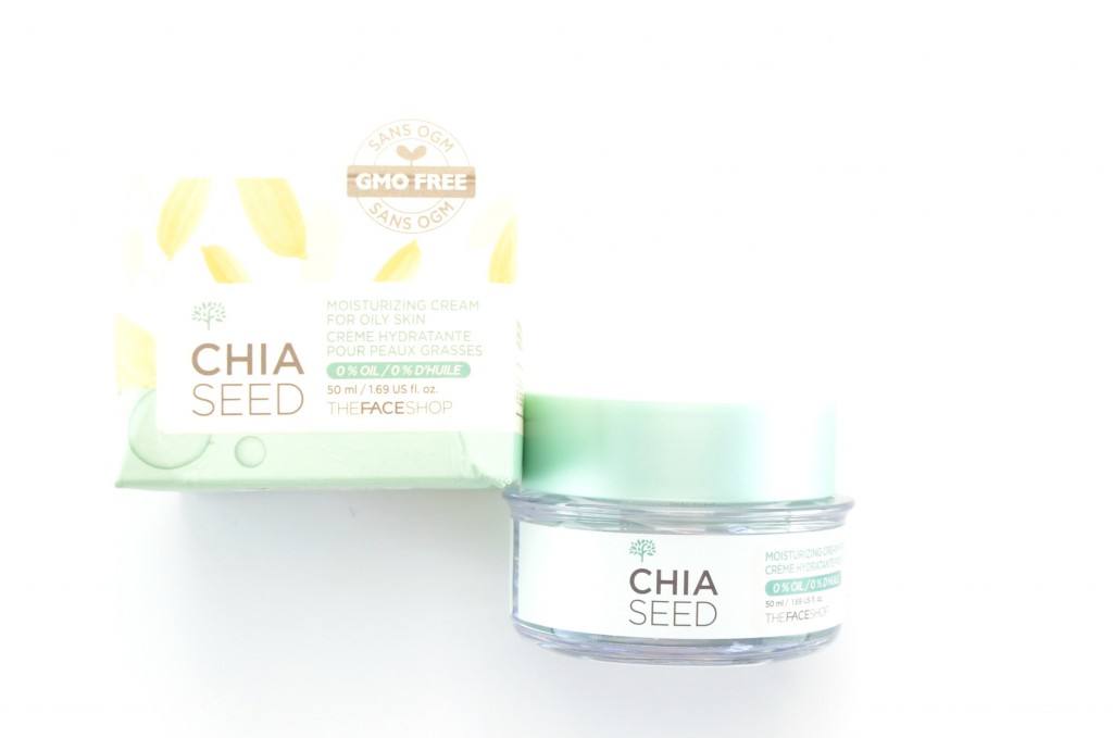 THEFACESHOP Chia Seed Moisturizing Cream for Oily Skin 