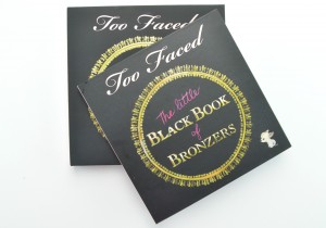 Too Faced bronzer, too faced bronzers, Little Black Book of Bronzers, book of bronzers
