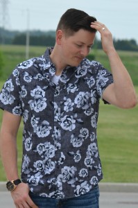 The Pink Millennial, winners fab find, floral top for men, floral for men, black diesel watch, forever 21 men jeans, black sneakers, Lacoste sneakers, #WinnersFabFinds