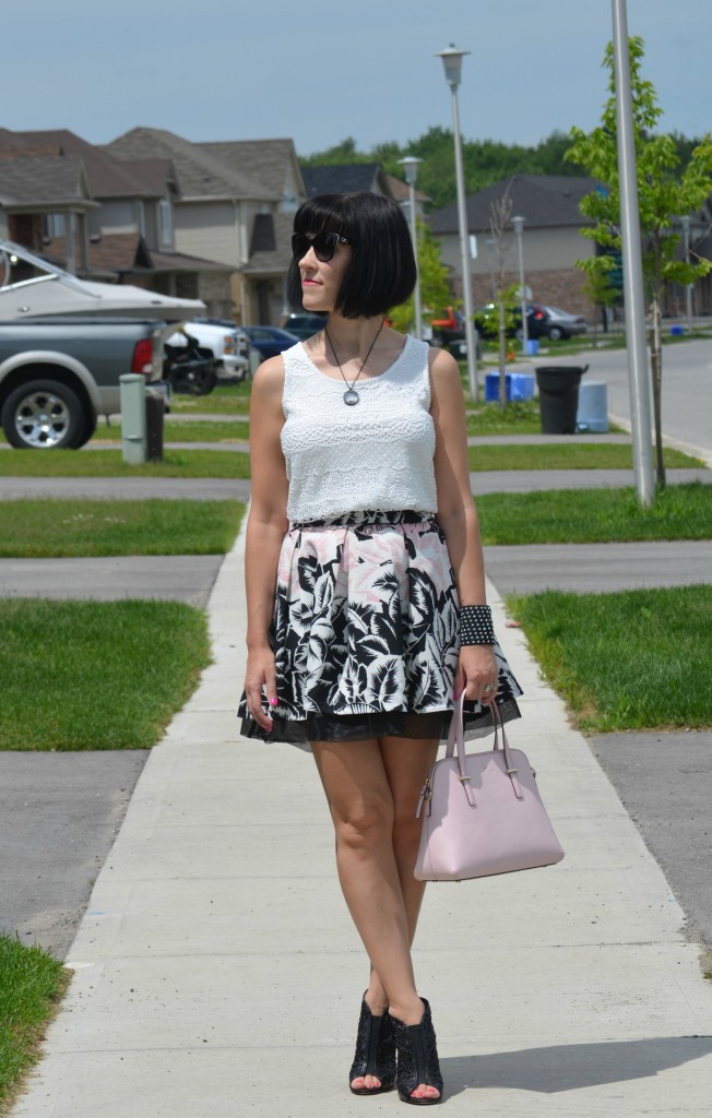 What I Wore, Canadian fashionista, GERRY WEBER, taifun, Gerry weber Canada, D&G Sunglasses, SmartBuyGlasses, ShopMissA, Cocoa Jewelry, kate spade pink purse