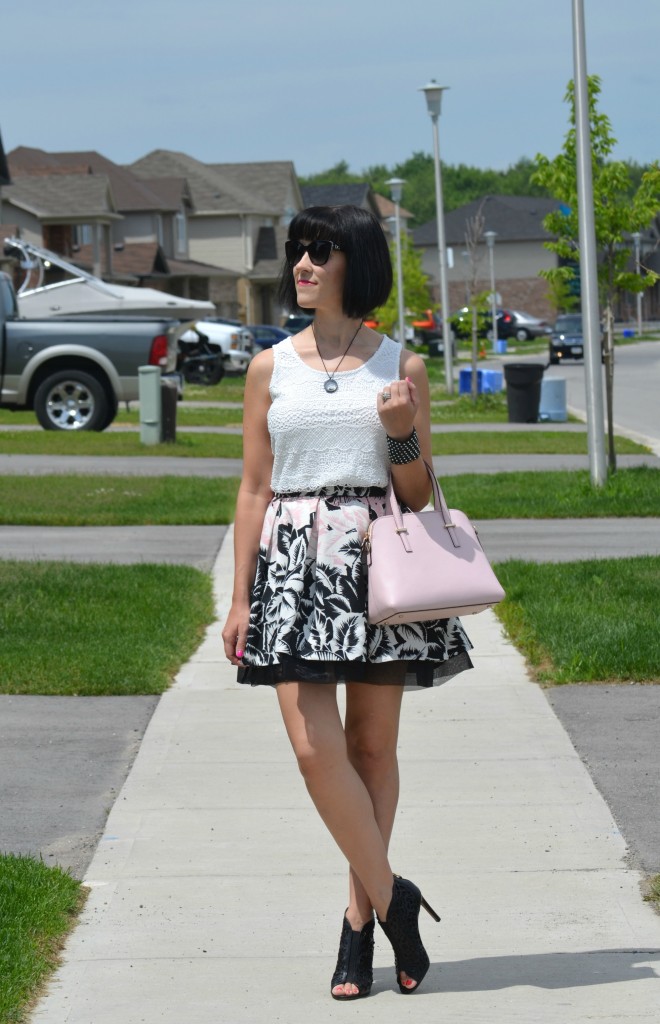 What I Wore, Canadian fashionista, GERRY WEBER, taifun, Gerry weber Canada, D&G Sunglasses, SmartBuyGlasses, ShopMissA, Cocoa Jewelry, kate spade pink purse