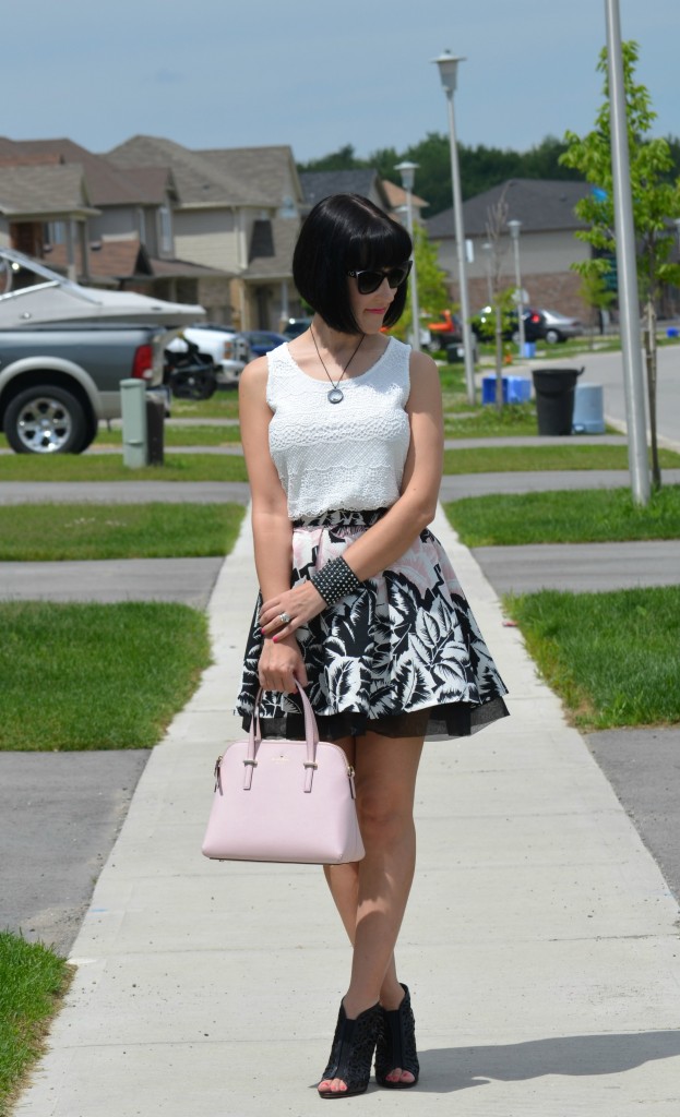 What I Wore, Canadian fashionista, GERRY WEBER, taifun, Gerry weber Canada, D&G Sunglasses, SmartBuyGlasses, ShopMissA, Cocoa Jewelry, kate spade pink purse