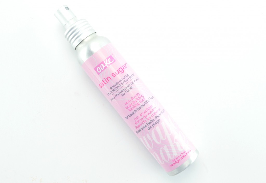 Cake Satin Sugar Sugar-Infused Texturizing Beach Spray, cake beauty, Cake Satin Sugar Sugar, Texturizing Beach Spray, beach spray, beachy waves, canadian beauty blogger