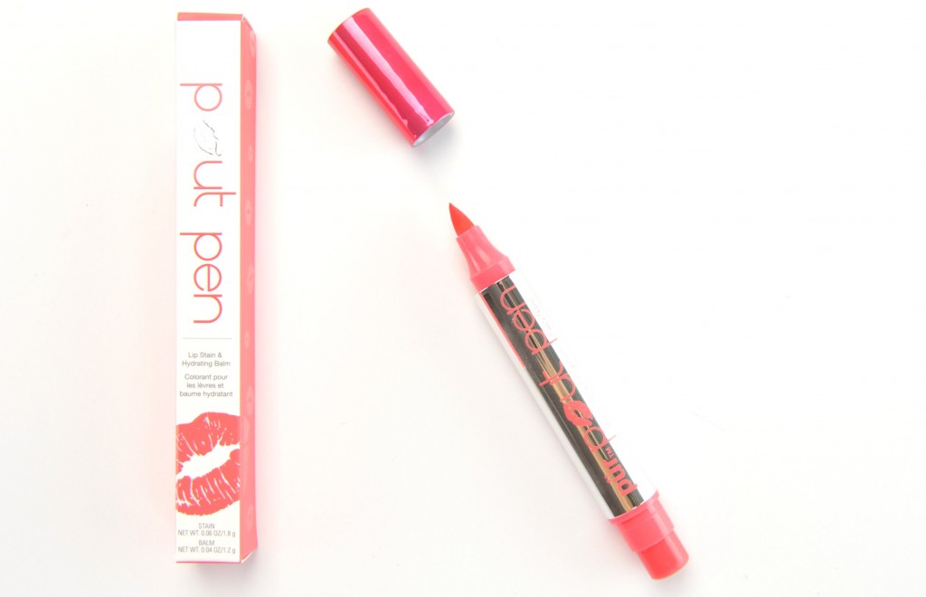 Pür Minerals Pout Pen is a 2-in-1 lip stain and hydrating lip balm, Pür Minerals Pout Pen, 2-in-1 lip stain, pur minerals hydrating lip balm, pur minerals lip balm