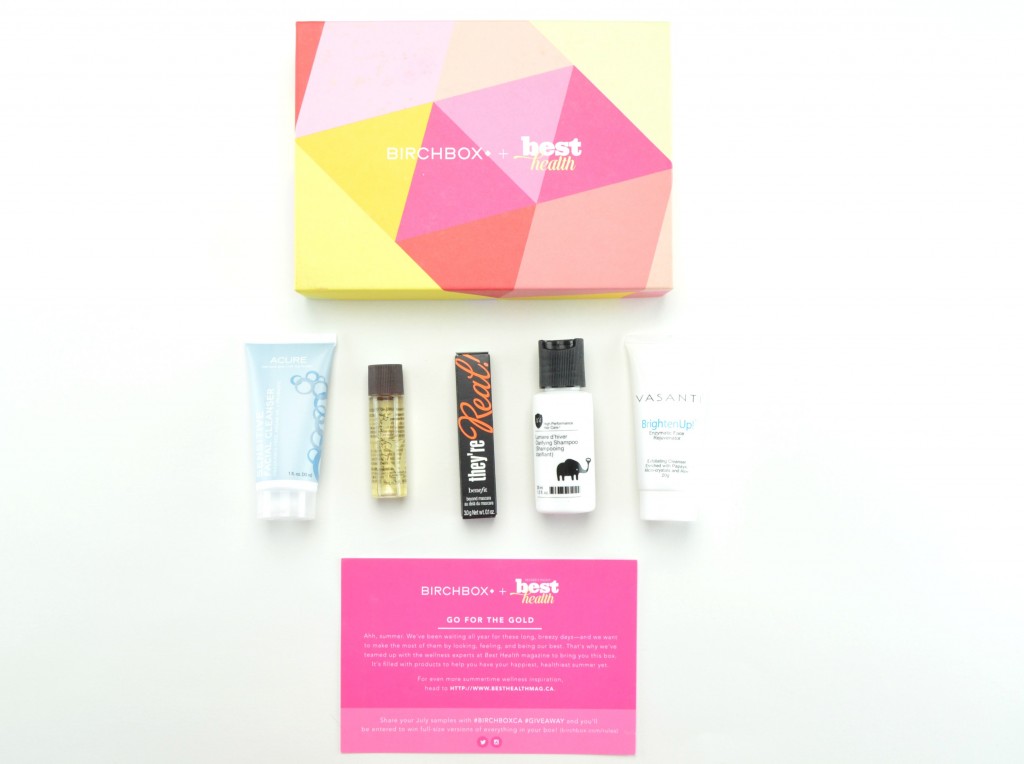 BirchboxxBestHealth, Birchbox Canada, Birchbox, Best Health Magazine, beauty box review, canadian beauty blogger  