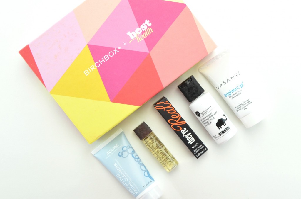 BirchboxxBestHealth, Birchbox Canada, Birchbox, Best Health Magazine, beauty box review, canadian beauty blogger