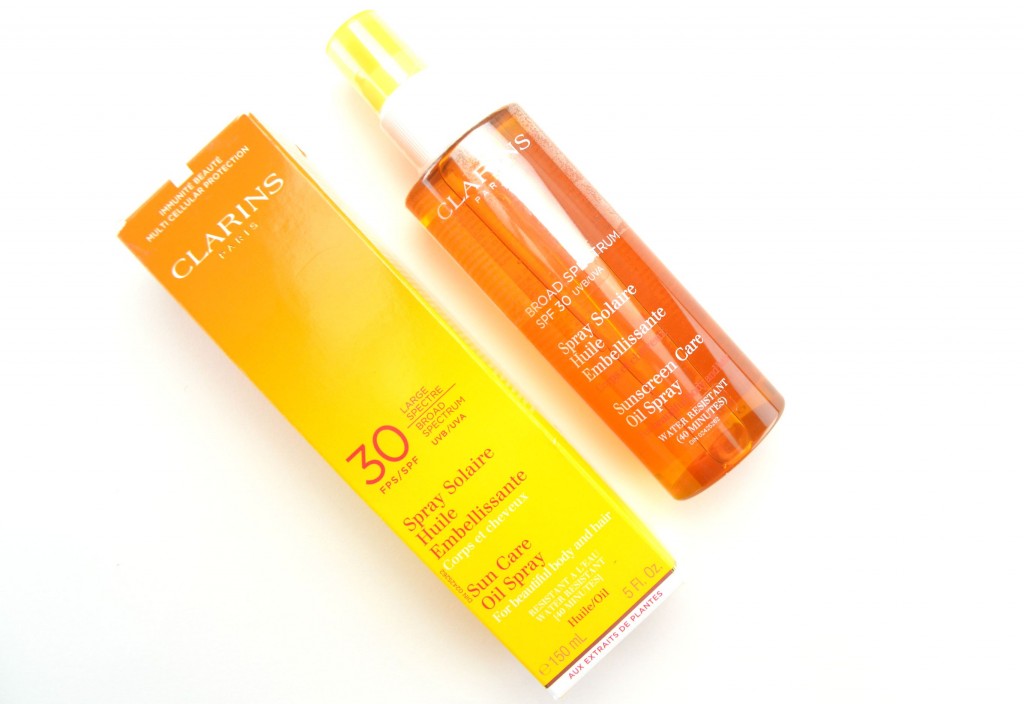 Clarins Sun Care Radiant Oil Spray High Protection UVB/UVA 30 