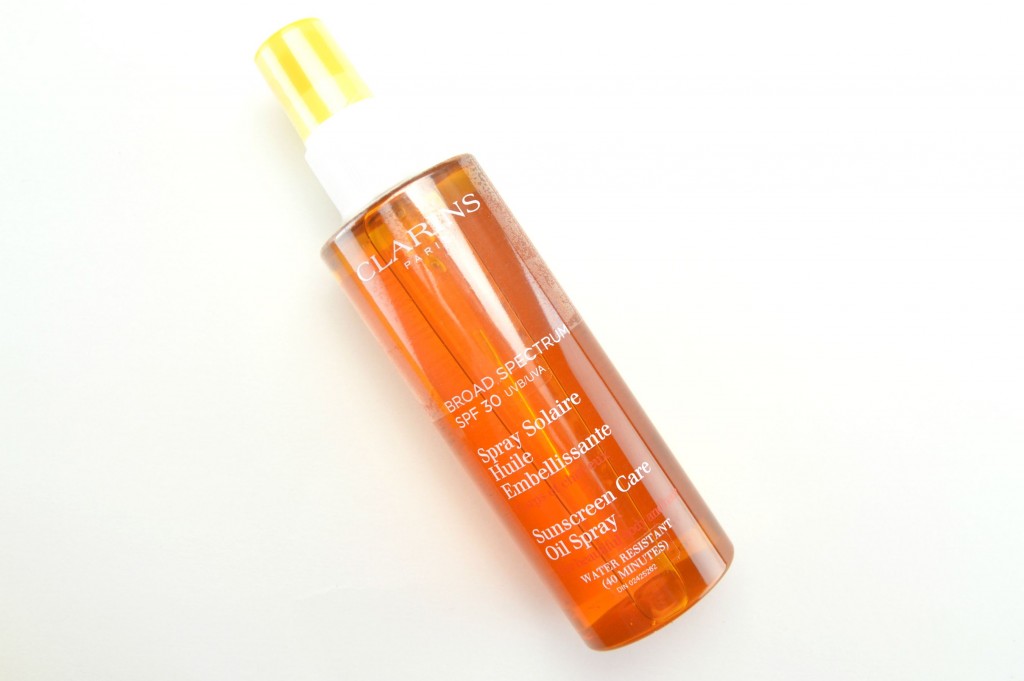 Clarins Sun Care Radiant Oil Spray High Protection UVB/UVA 30 