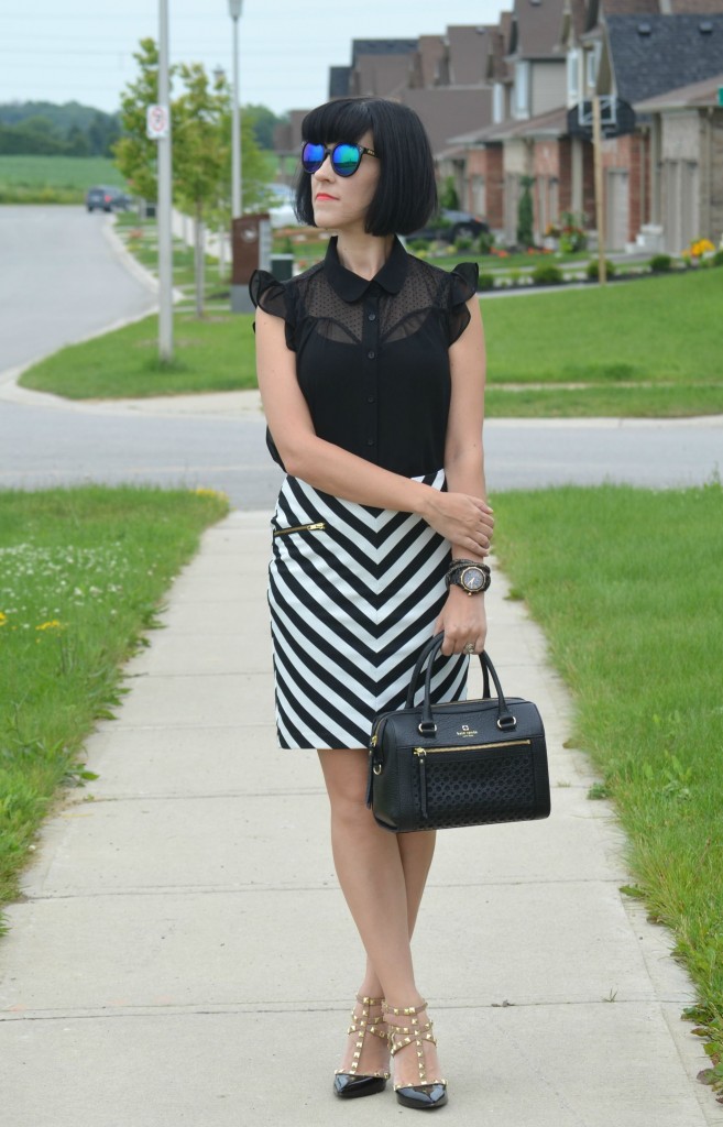 Striped skirt (2)