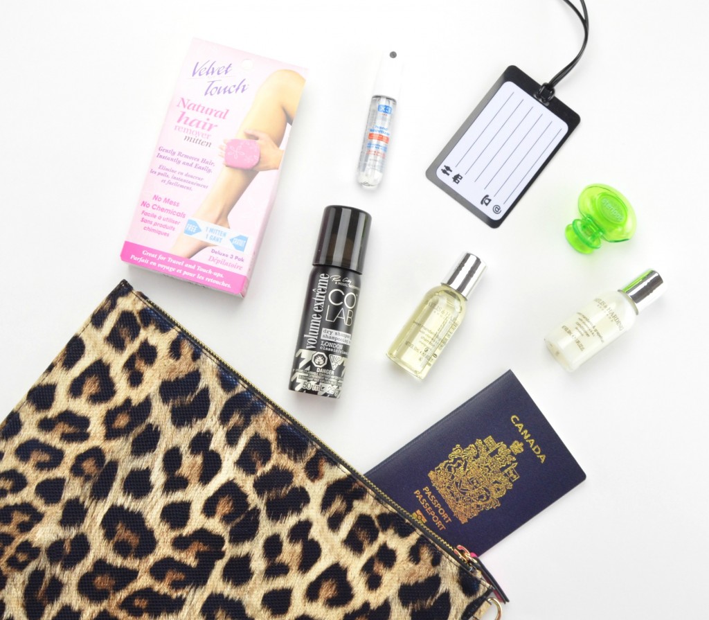 Travel Essentials from Farleyco, Velvet Touch Natural Hair Remover, Colab dry shampoo, X3 Alcohol-Free Pocket Hand Sanitizer, Steripod Toothbrush Sanitizer, canadian beauty blogger, Baylish Harding Shampoo
