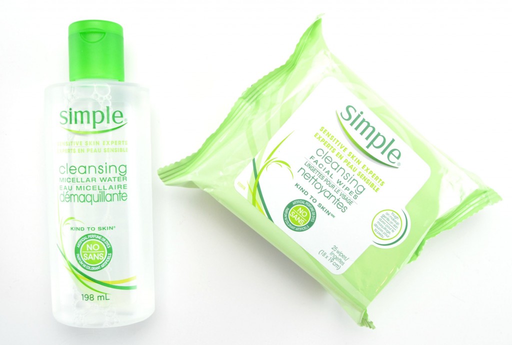 Simple Cleansing Facial Wipes, simple skin expert, simple skincare,