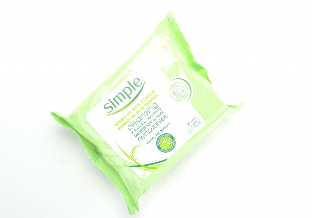 Simple Cleansing Facial Wipes