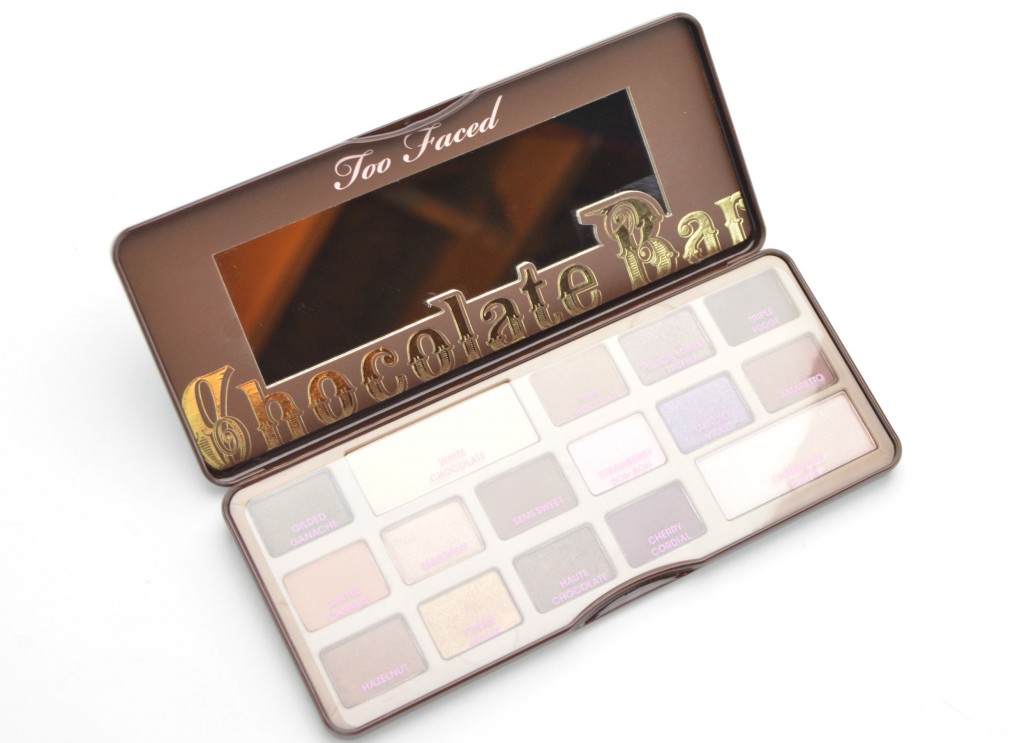 Too Faced chocolate, Chocolate Bar Eye Palette, chocolate eyeshadow, canadian beauty blogger