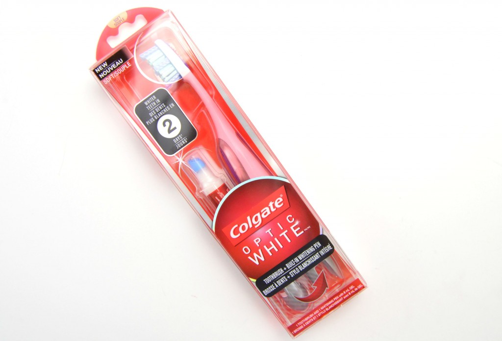 Colgate Optic White Toothbrush + Built-in Whitening Pen  (5)