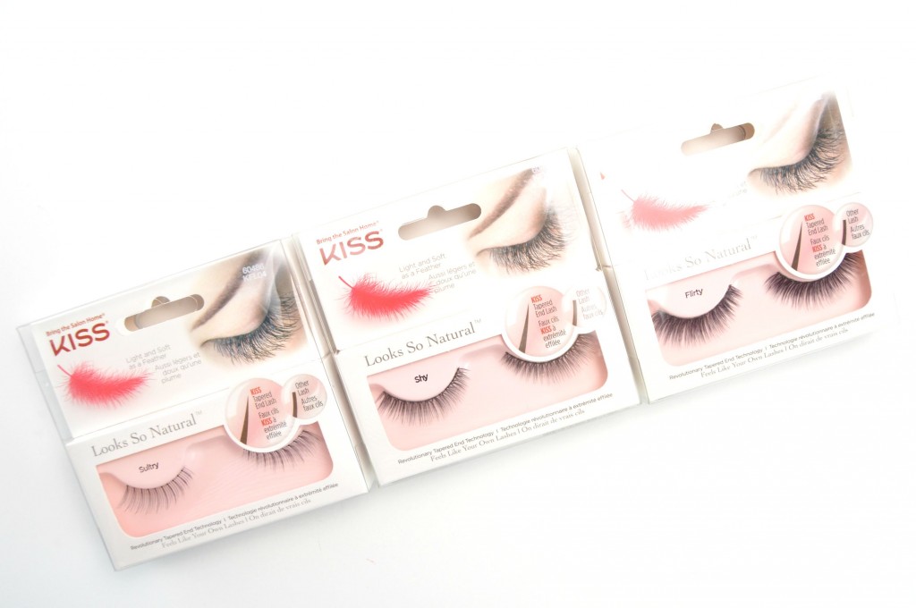 KISS lashes in Sultry, Shy and Flirty 
