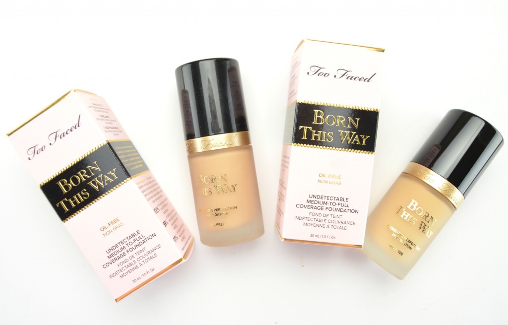 too faced foundation,  Born This Way Foundation, canadian beauty blogger            