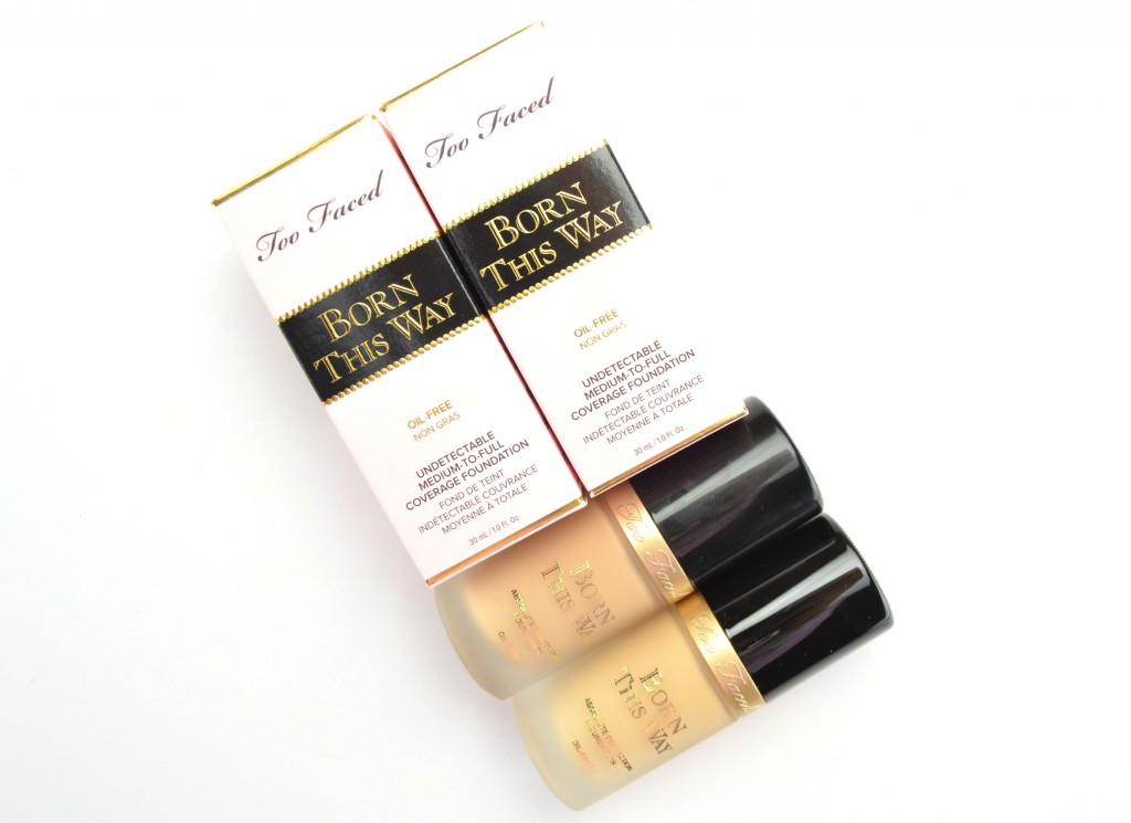 too faced foundation,  Born This Way Foundation, canadian beauty blogger  