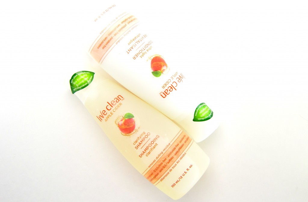 Live Clean Apple Cider Clarifying Shampoo and Conditioner 