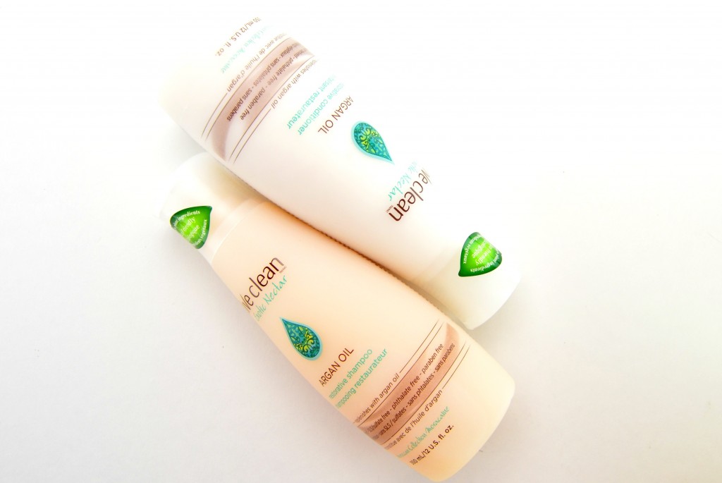 Live Clean Argan Oil Restorative Shampoo and Conditioner 