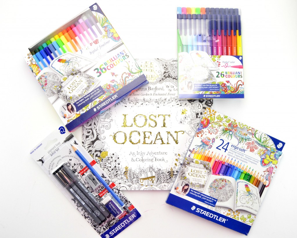 Lost Ocean Adult Colouring Book