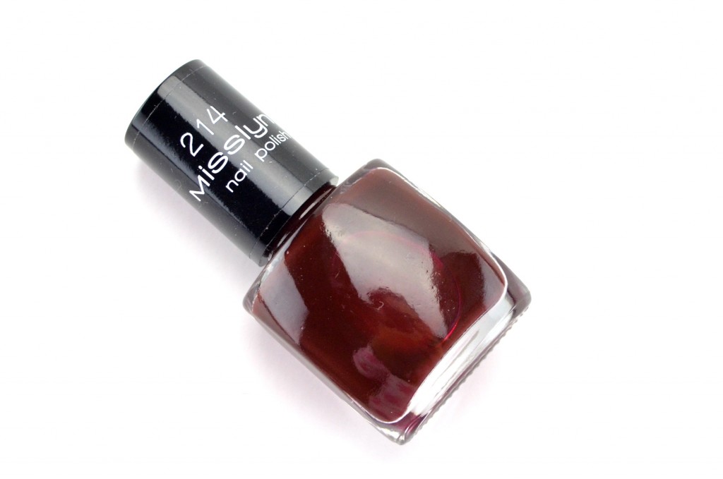 Misslyn Nail Lacquer in 214 Spiced Wine 