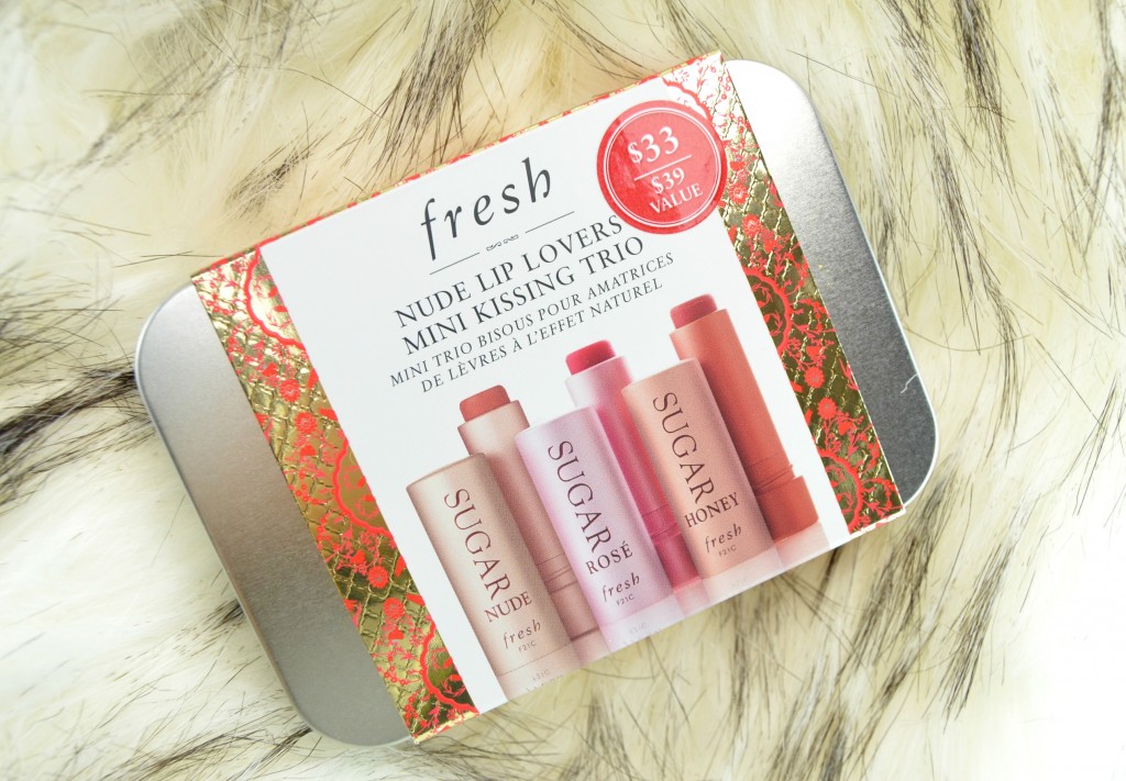 Fresh Nude Lip Lover Mini Kissing Trio 