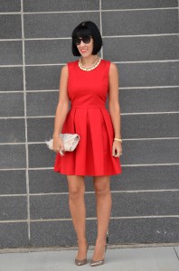 Red Gap Dress (1)