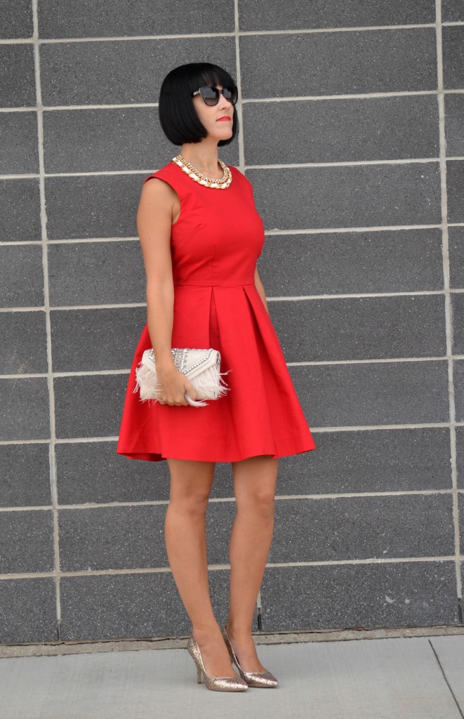 Red Gap Dress (6)