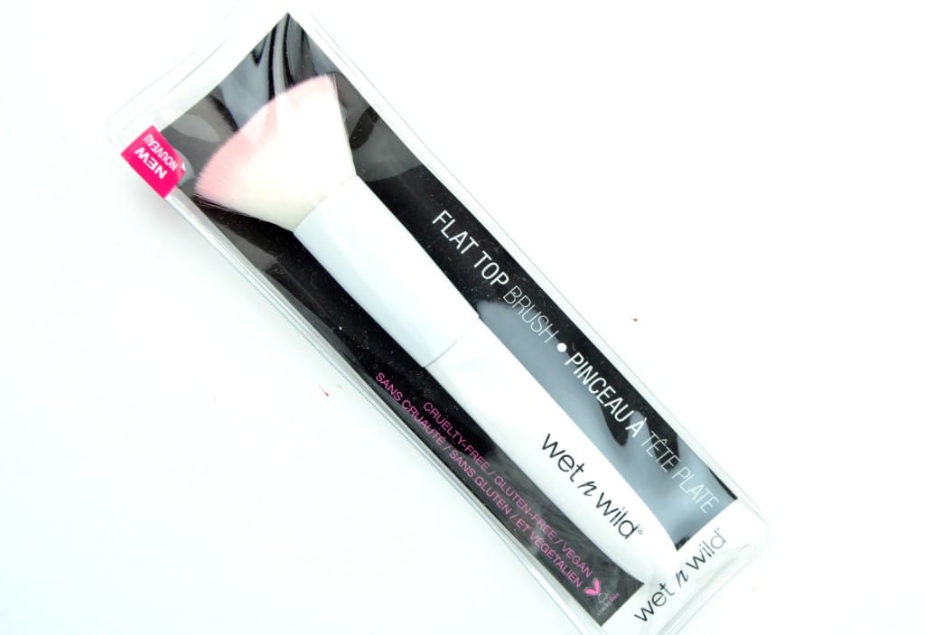 Wet N Wild Flat Top Brush , beauty product reviews, makeup artist, makeup tips, makeup brands