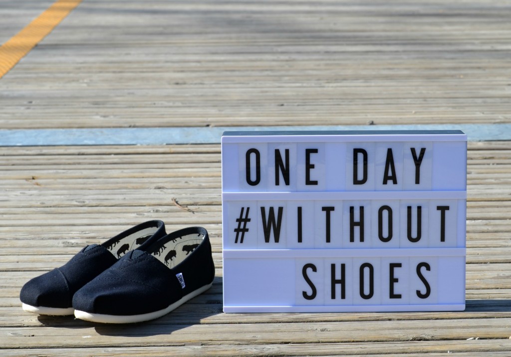 TOMS One Day Without Shoes 