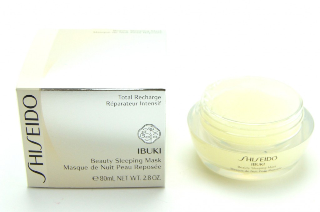  Shiseido Ibuki Beauty Sleeping Mask