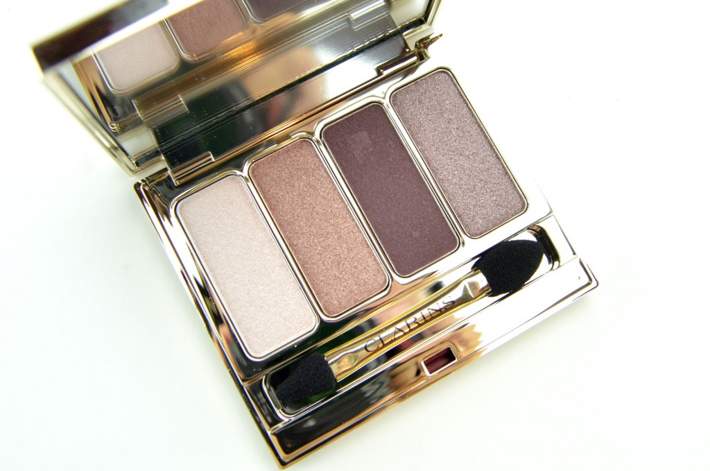 Clarins 4-Colour Eyeshadow Palette 02- Rosewood