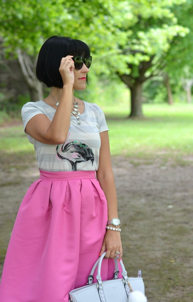 flamingo tee