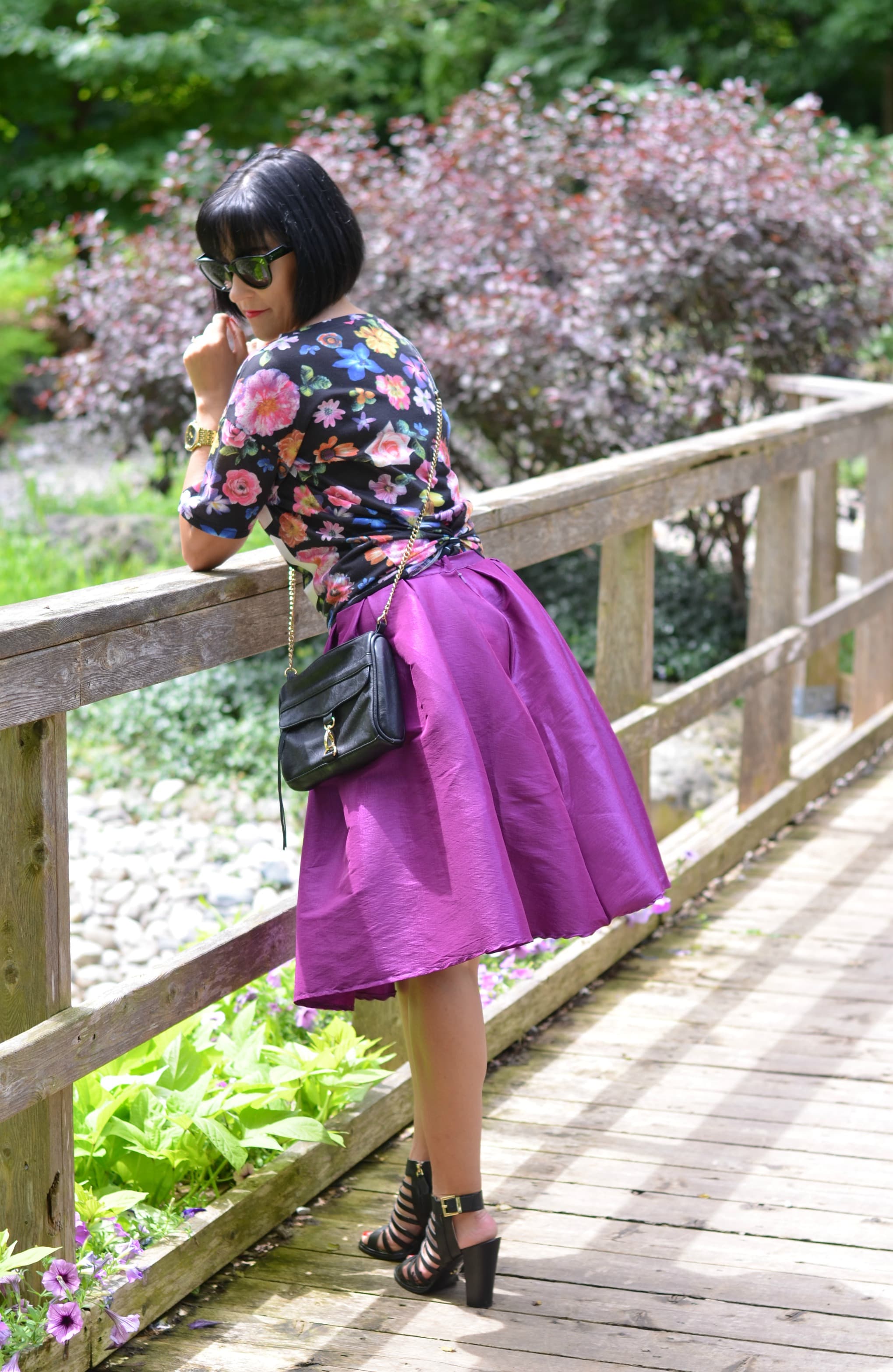 how to style a purple skirt (5) – The Pink Millennial