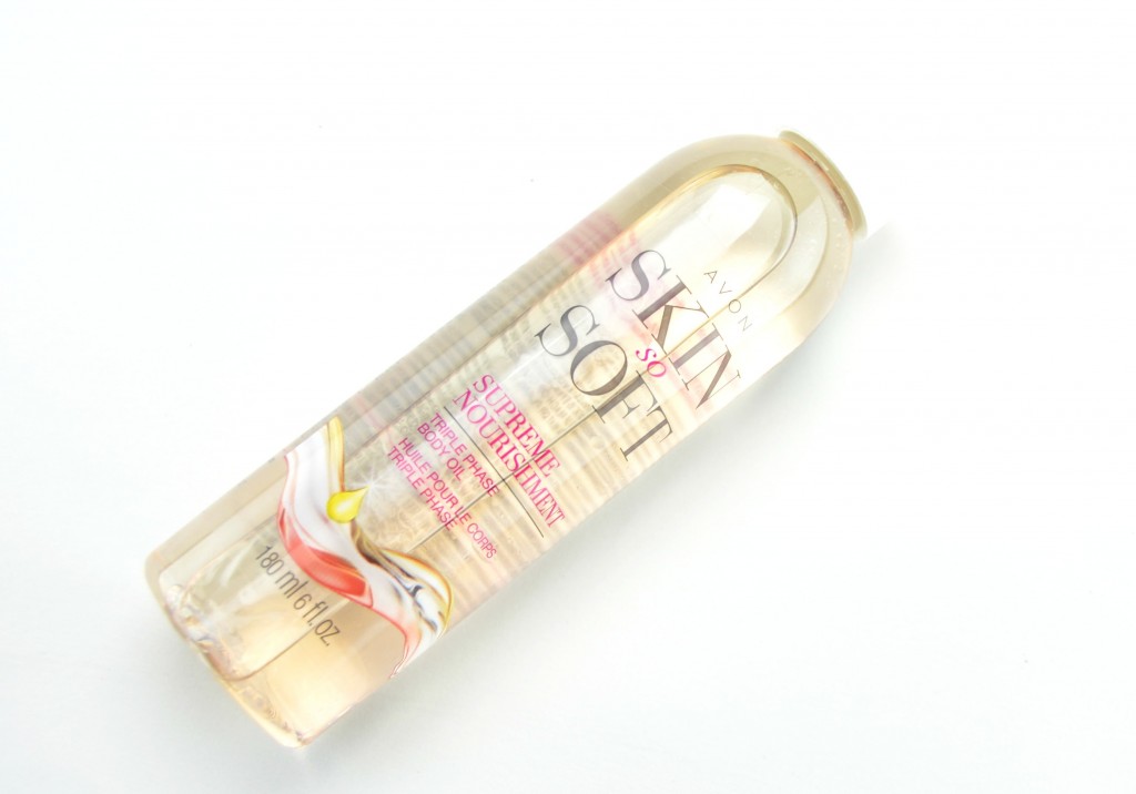 Avon Skin So Soft Supreme Nourishment Triple Phase Body Oil 