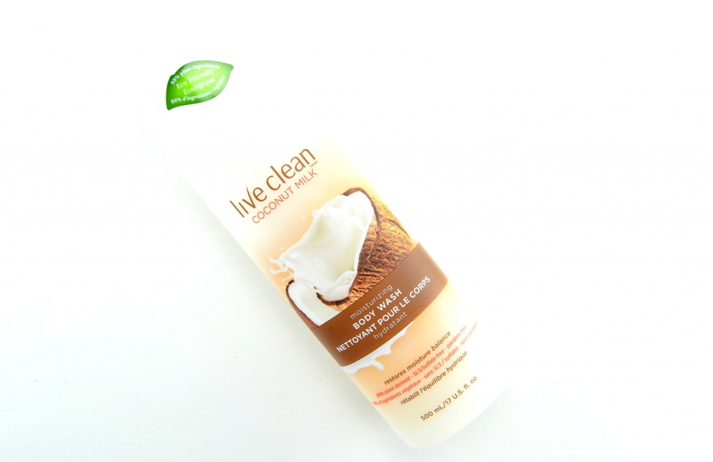 Live Clean Coconut Milk Moisturizing Body Wash