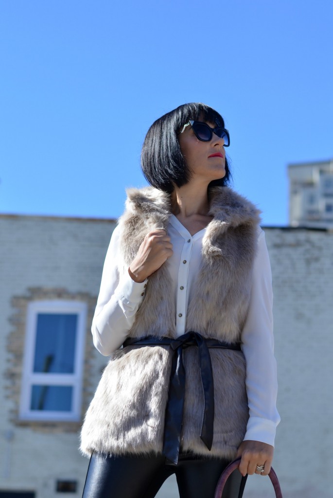 Faux Fur Vest