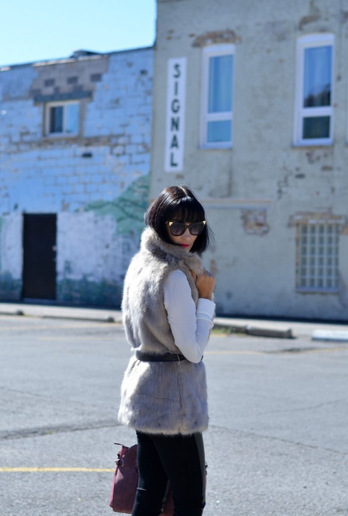 Faux Fur Vest